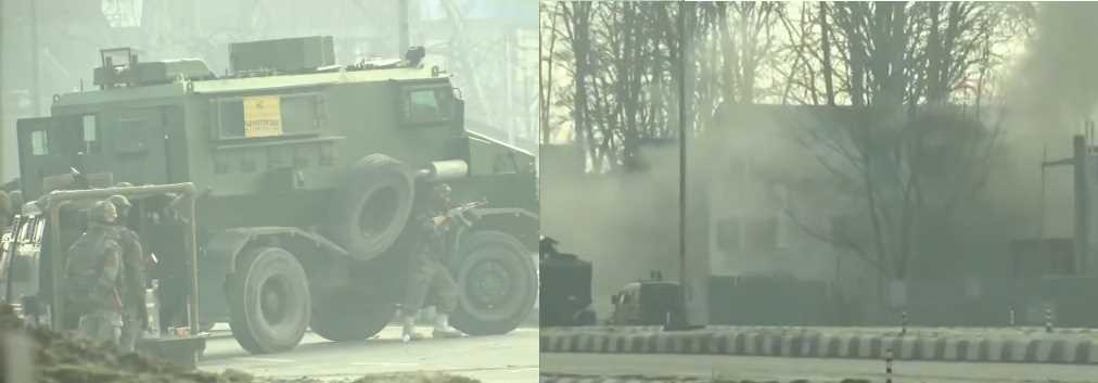 श्रीनगर मुठभेड़ में तीन आतंकी ढेर, तलाशी अभियान जारी